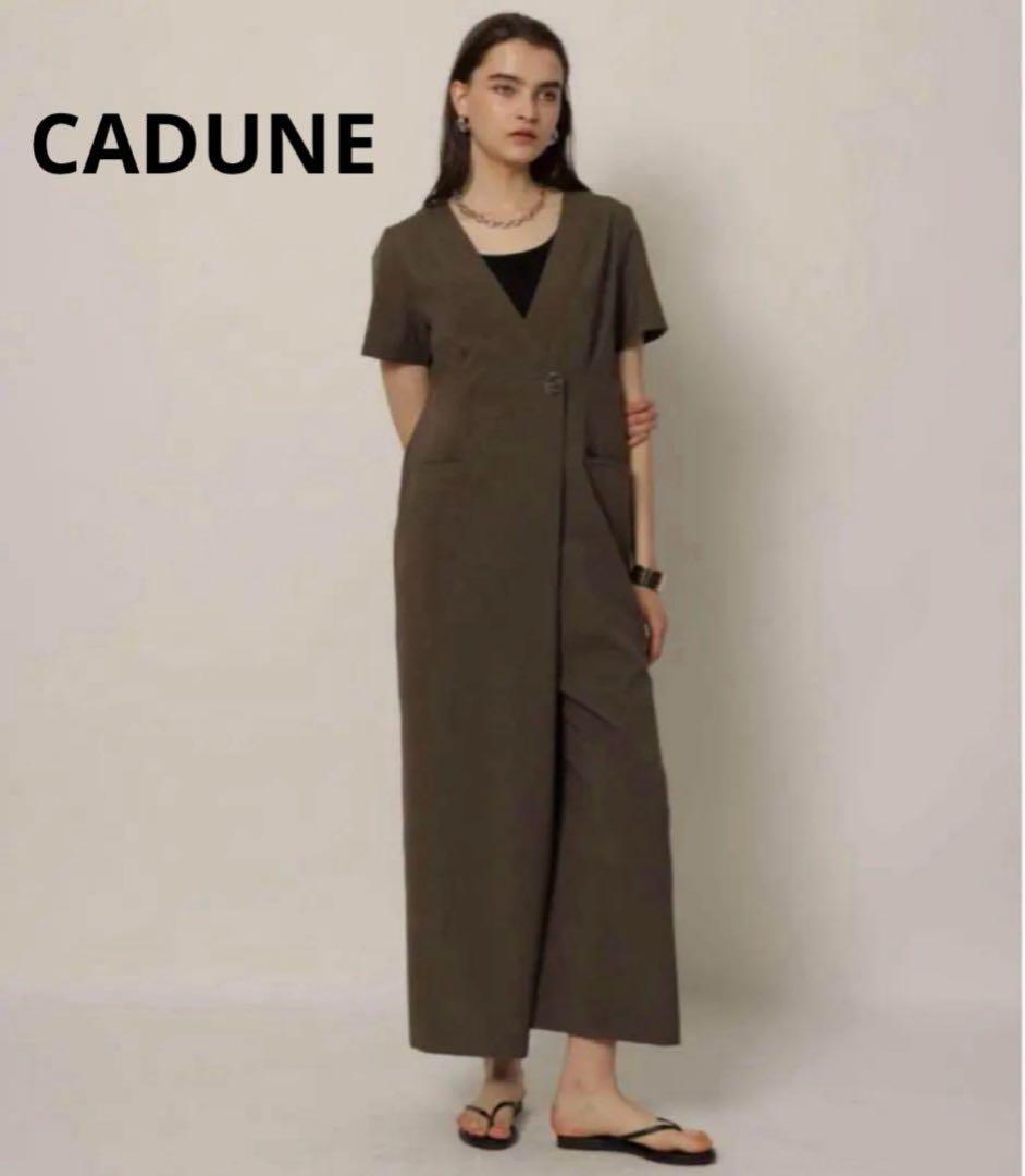 CADUNE 半袖オールインワン