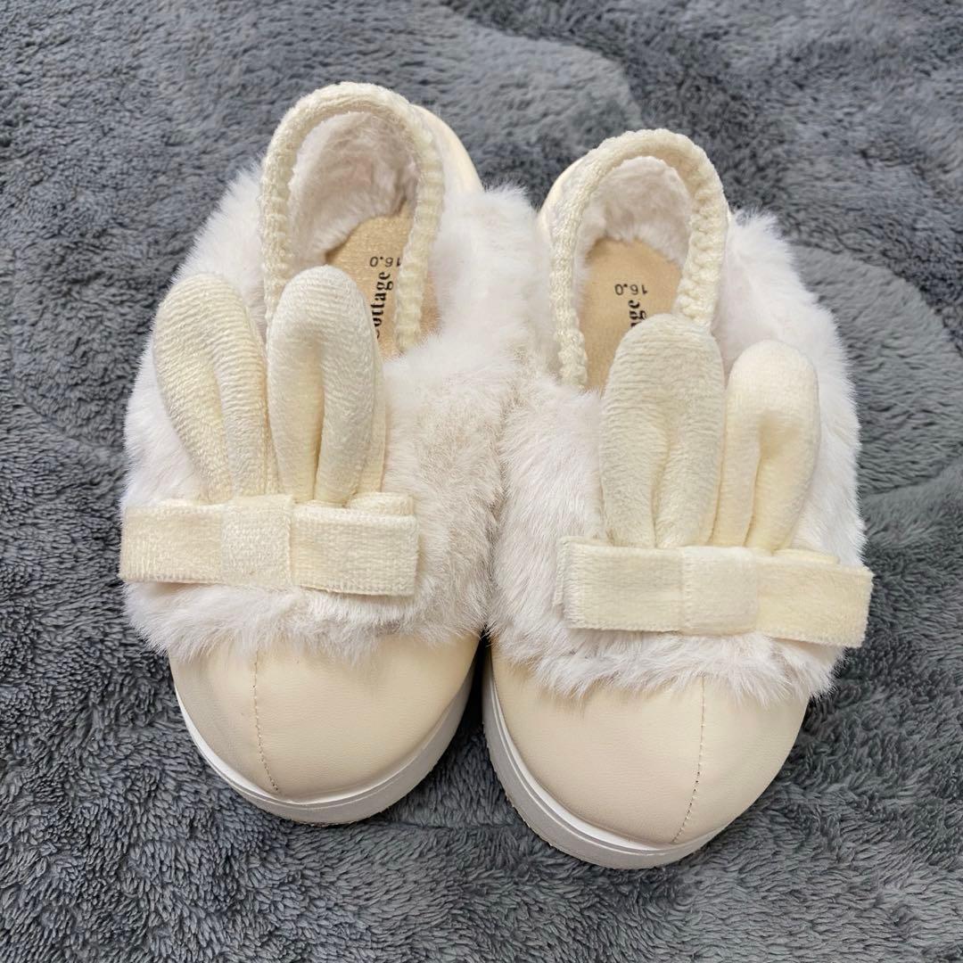 うさぎファー草履スリッポン&プリンセス被布セットキャサリンコテージ