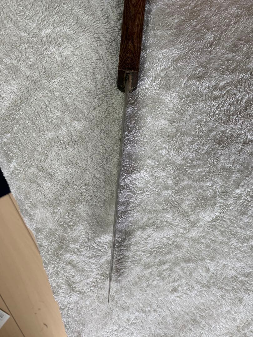 堺章正 柳刃包丁 和包丁 本焼風 刺身包丁 料理包丁 刻印あり 中古 現状品