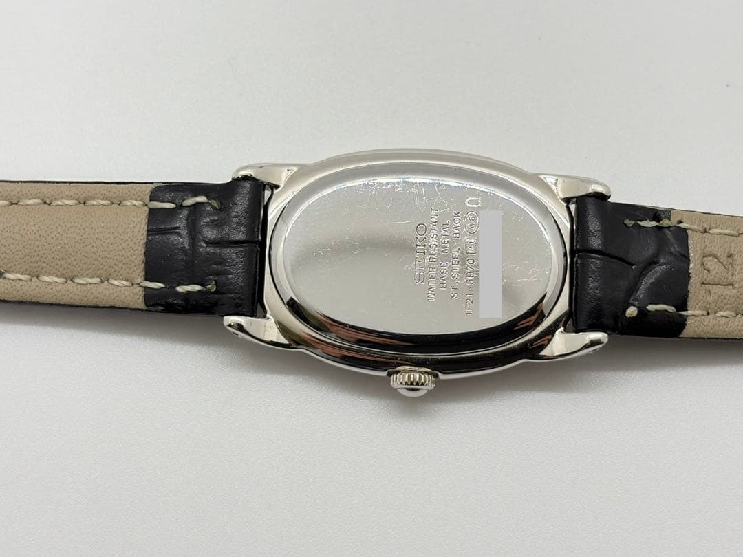 【新品電池】セイコー ノイエ オーバル 1F21-5B70 ヴィンテージ