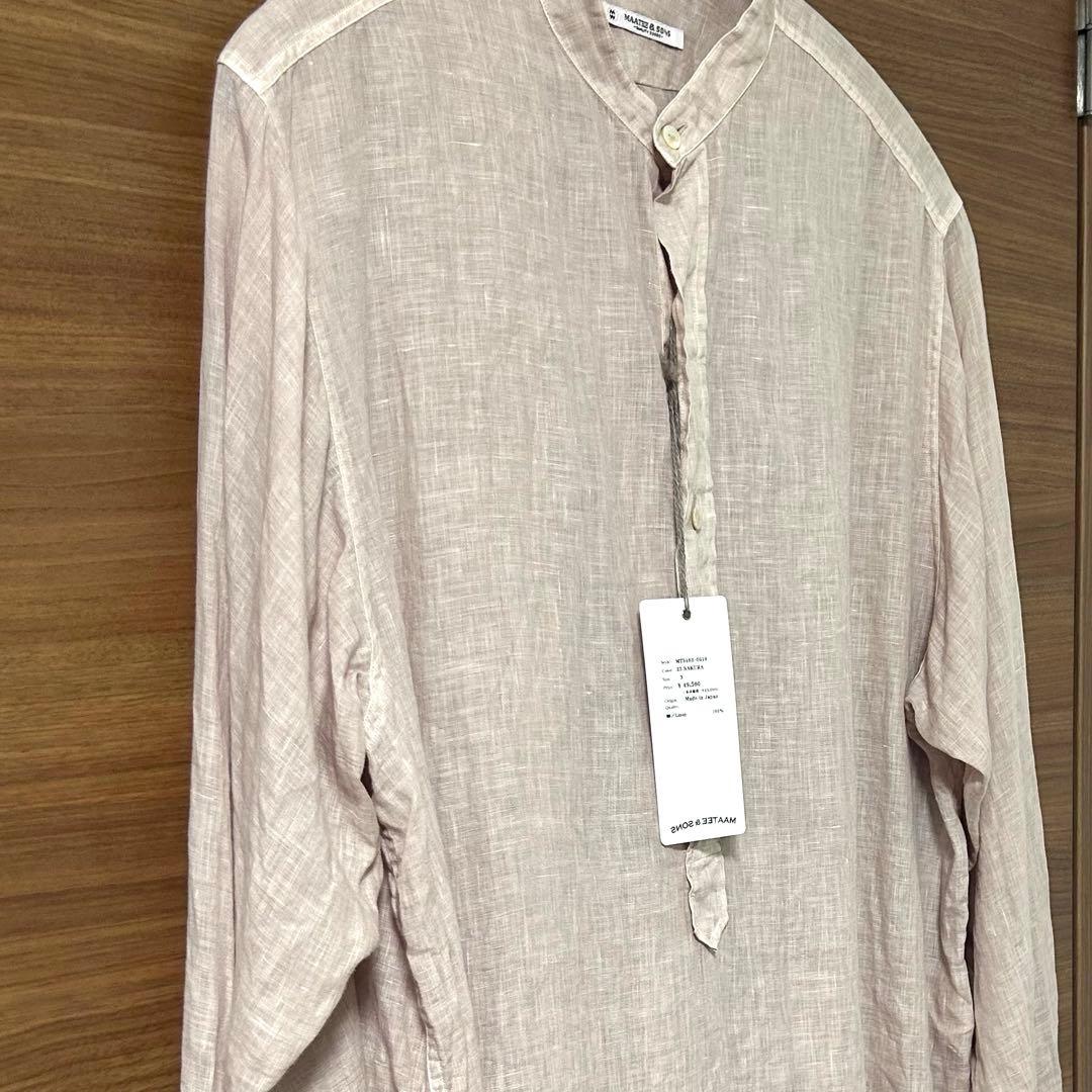 【美品】25ss MAATEE&SONSドS Linen SAKURA 3