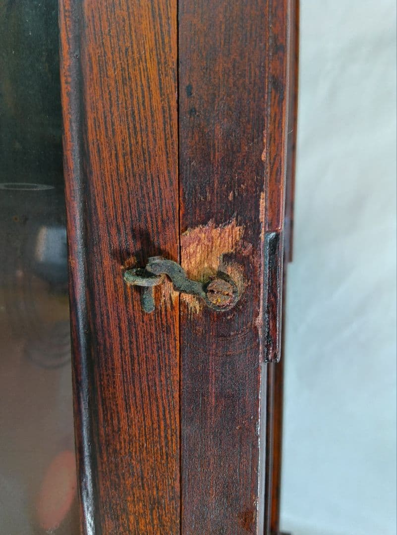 IDEAL　木製掛時計　ゼンマイ式振り子時計　レトロ　小栗時計製造所　骨董