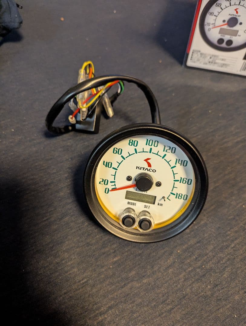 KITACO 80mm 電気式スピードメーター