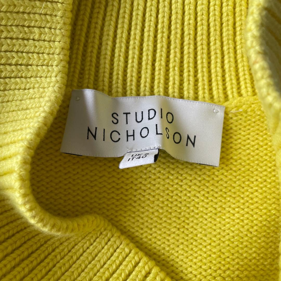 studio nicholson セーター　size8 イエロー