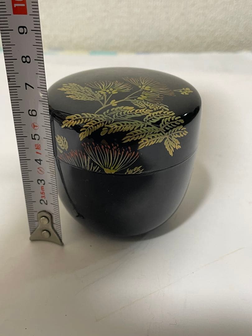 茶道具　木製　中棗