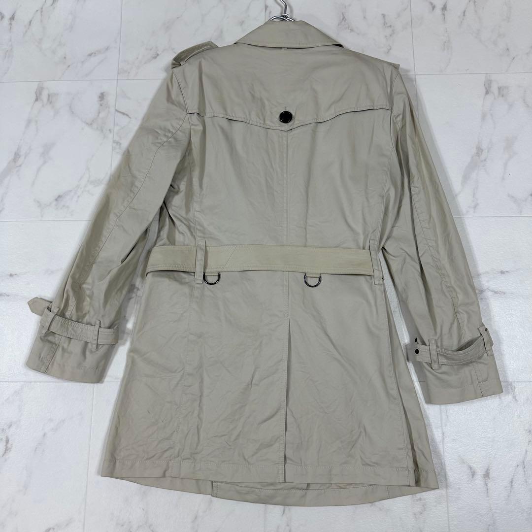 【美品】BURBERRY BLACK LABEL トレンチコート ベージュ系 M