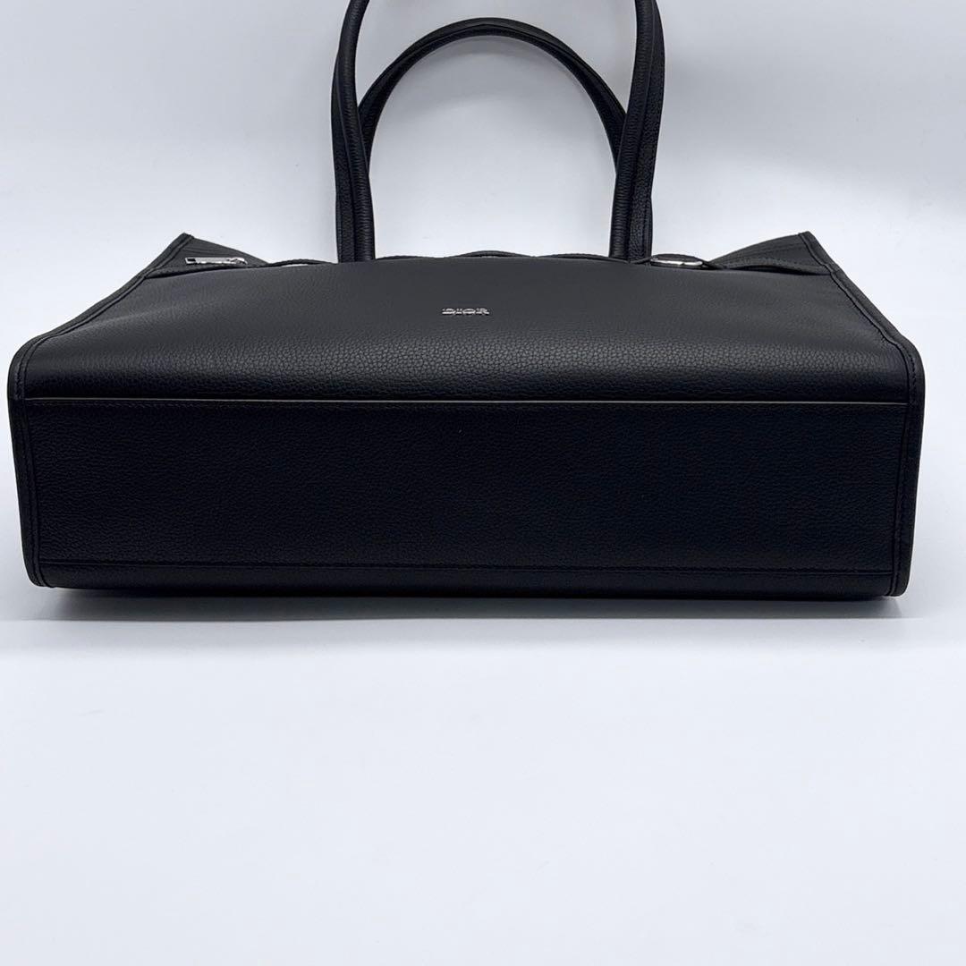 極美品 ディオール サファリ トートバッグ オブリーク トロッター A4収納 黒