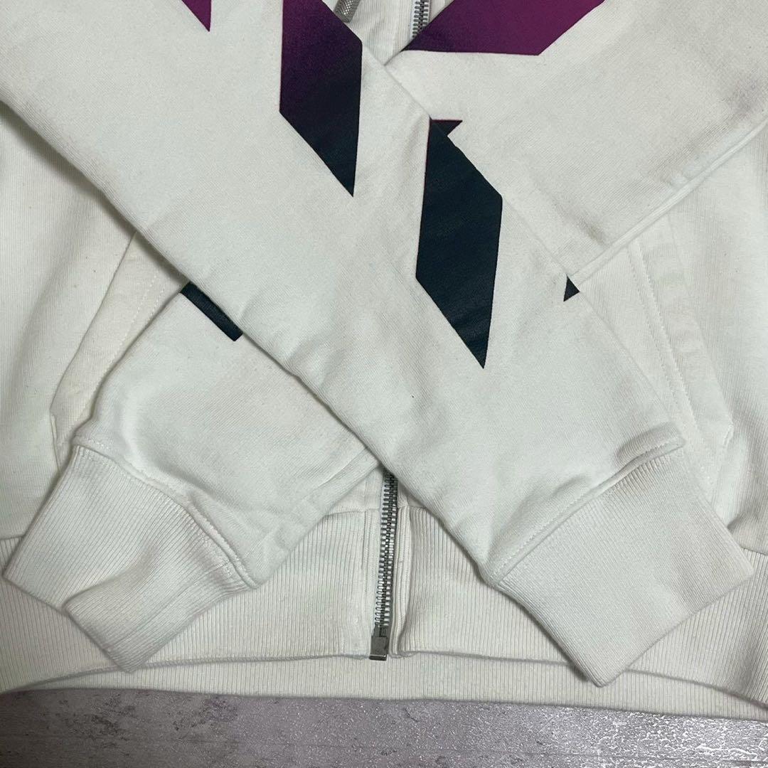 Off-White オフホワイト ジップアップ グラデーション XXS パーカー