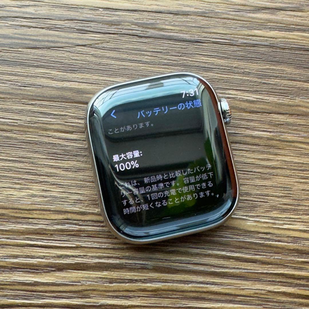 2710 最新機種　Apple Watch エルメス　シリーズ10 シルバー