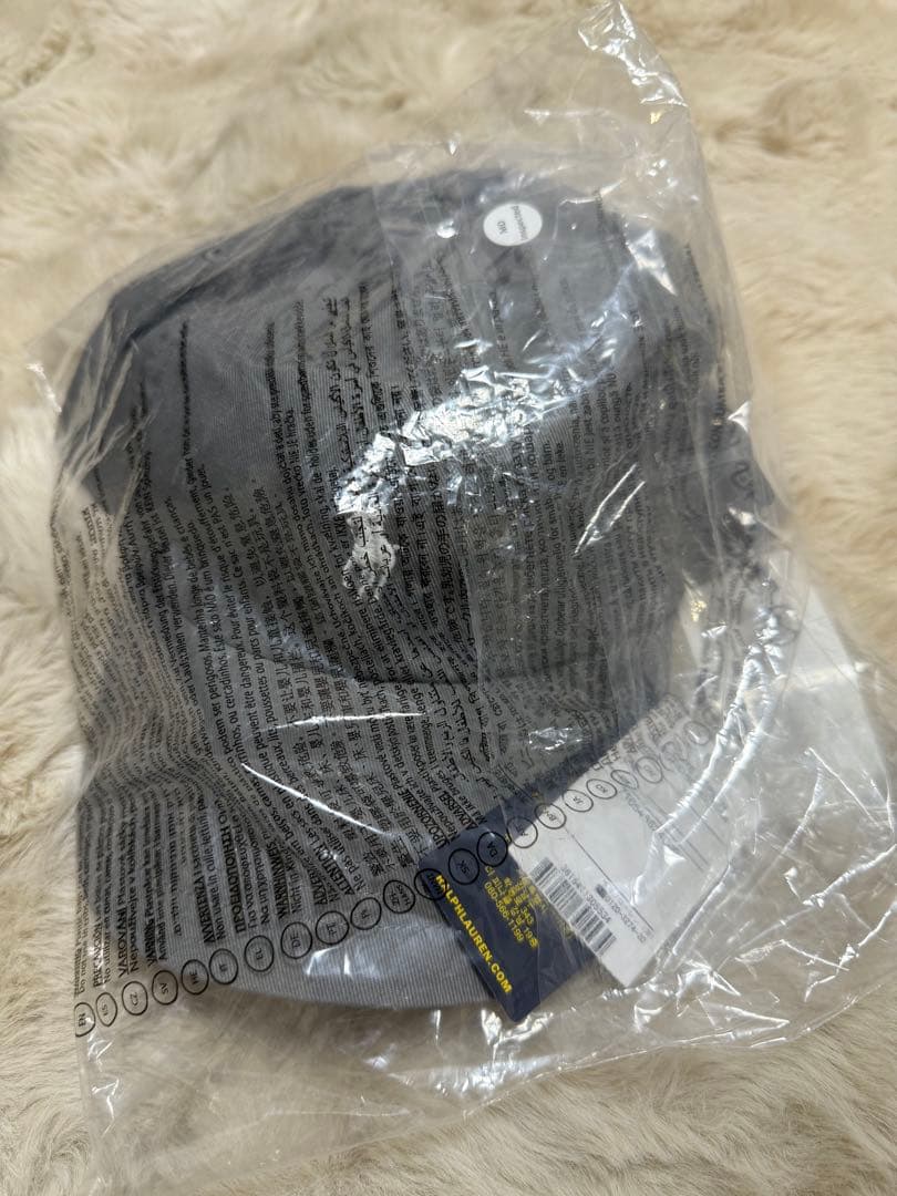 新品25SS POLO RALPH LAUREN SPORTS CAP GREY