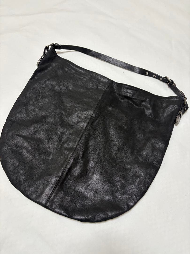 DIESEL 黒 レザー トートバッグ　牛革　本革