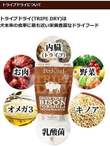 2個限定【新品・未使用】グリーントライプ＆バイソン 2.72kg ドライタイプ