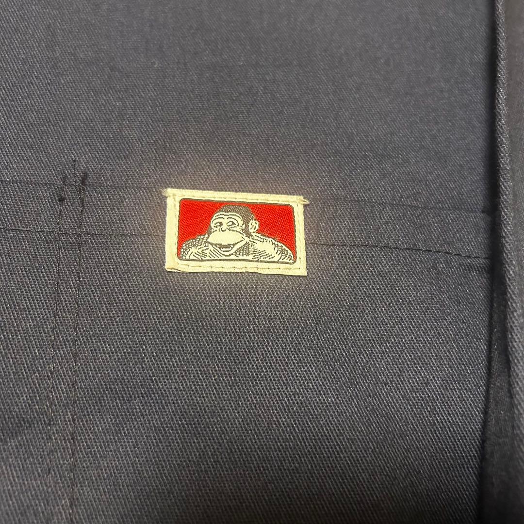 90s USA製 BEN DAVIS ベンデイビス ワークシャツ L
