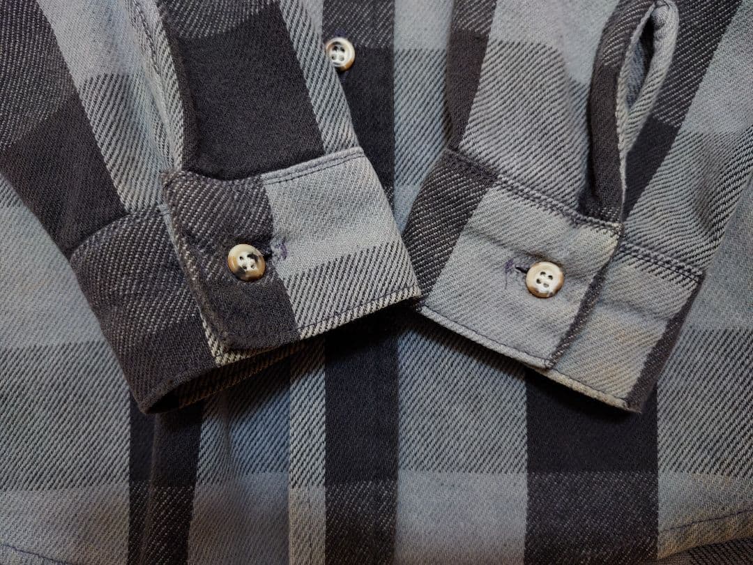 FIVE BROTHER ネルシャツ バッファローチェック used 90s