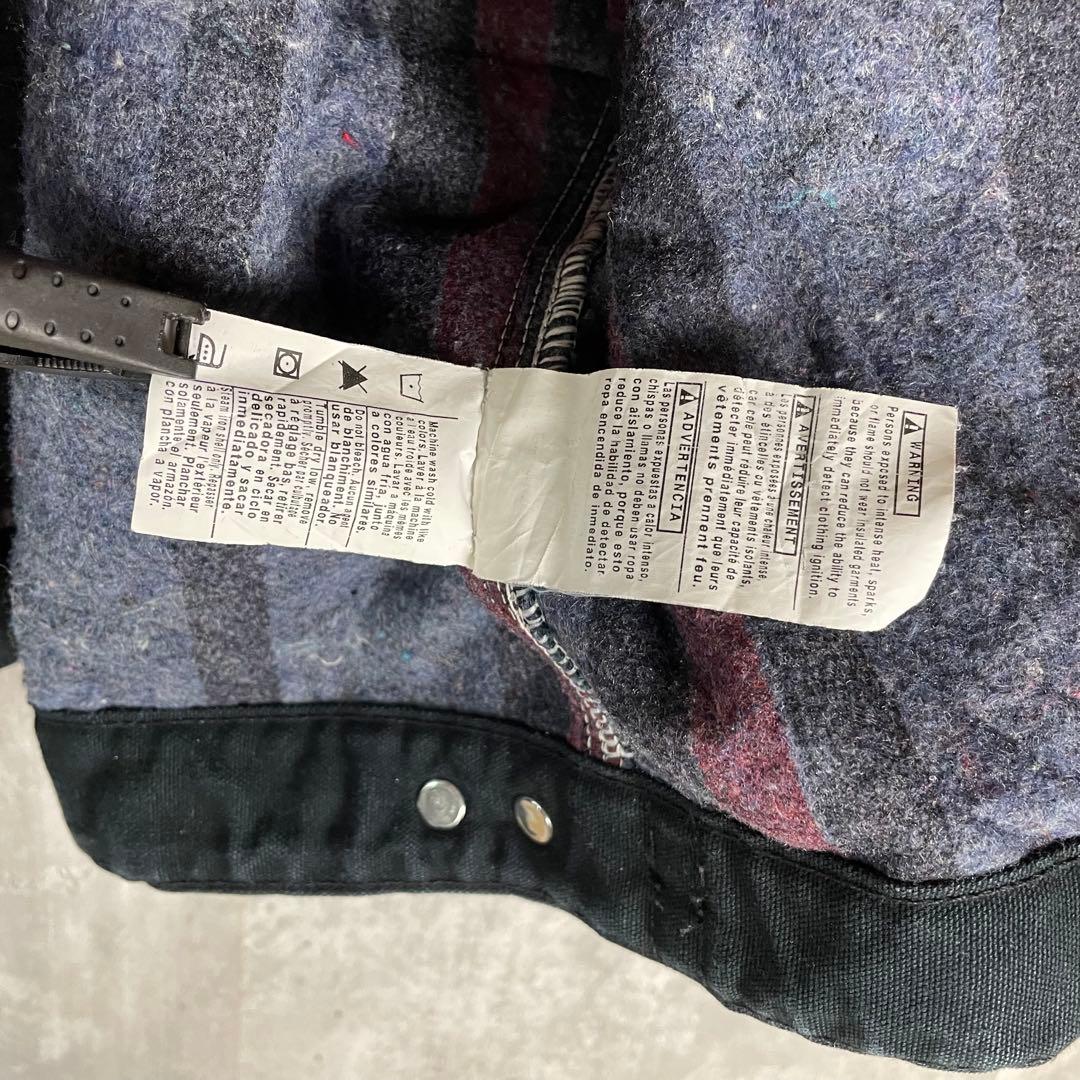 【USA製】Carharttカーハート デトロイトジャケット 希少ブラック レア