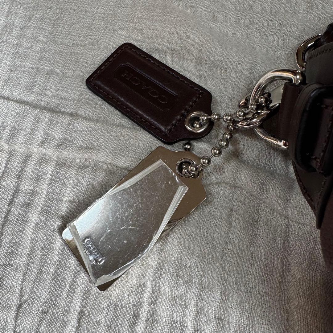 未使用　タグ付き　コーチ　COACH ブラウン　ボディーバッグ