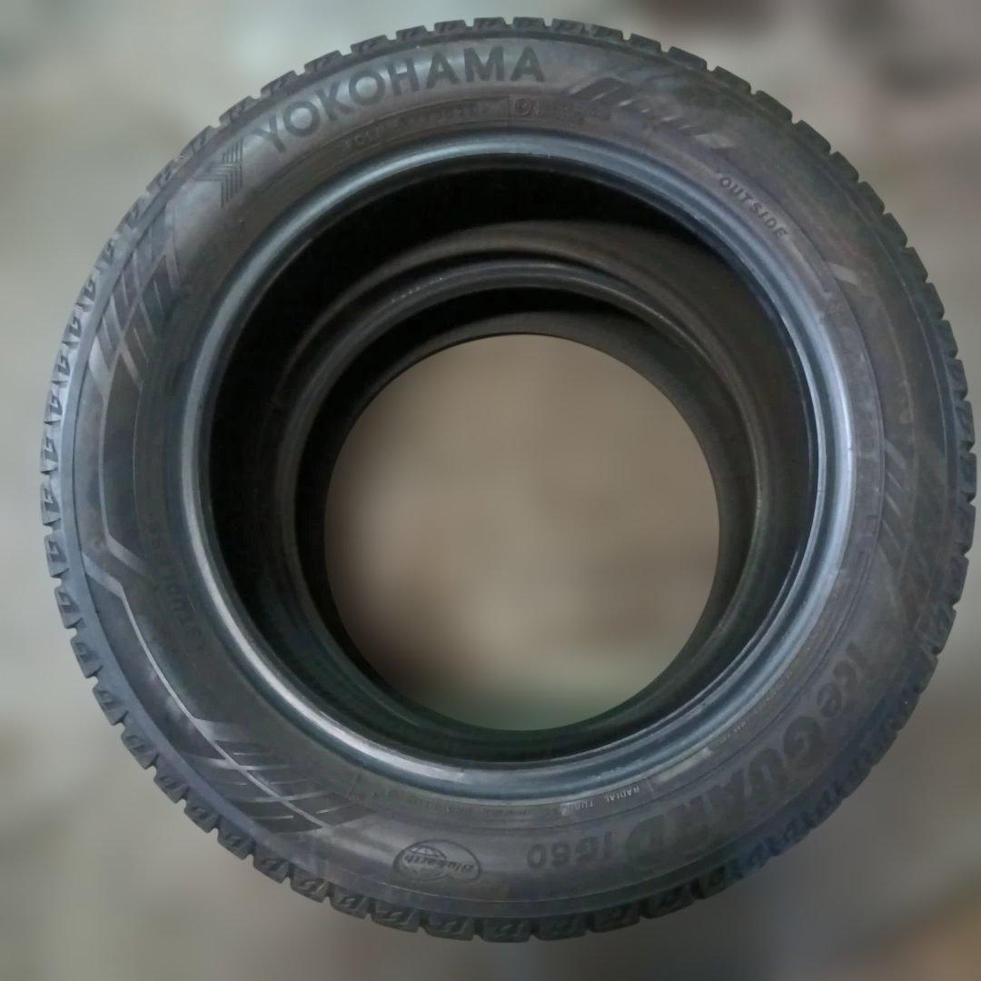 A 215/55R17 ヨコハマiG60 送料無料 まだまだ履けます! 2本