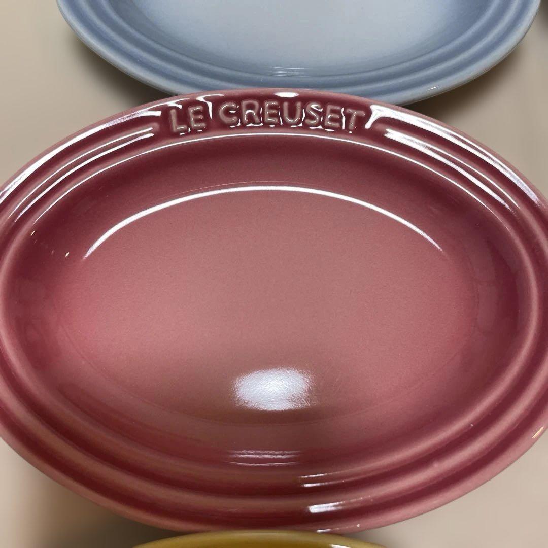《新品》LE CREUSET ミニオーバルプレート 10枚セット