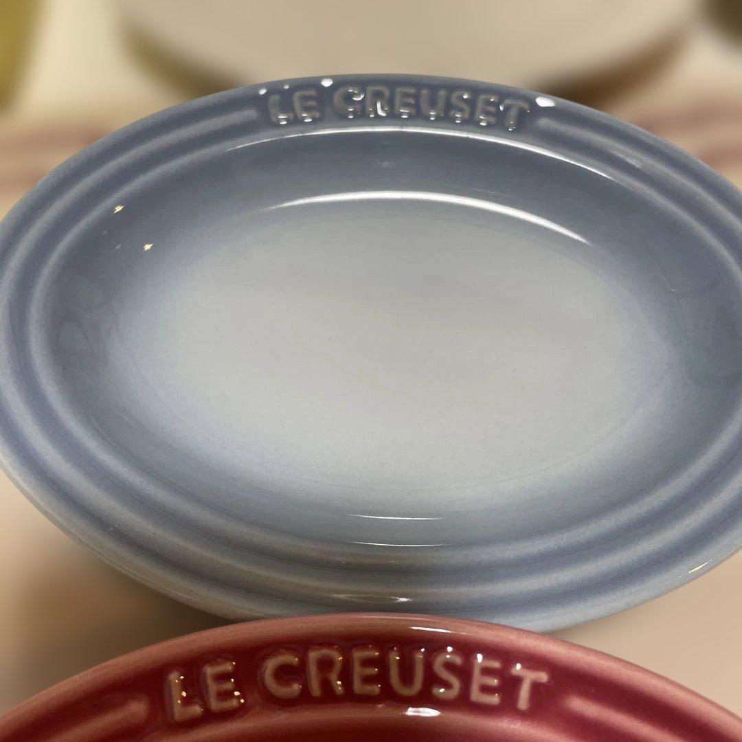 《新品》LE CREUSET ミニオーバルプレート 10枚セット