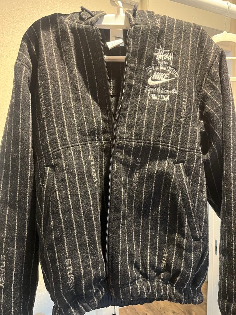 S*様 Stussy x Nike Striped Wool Jacket
