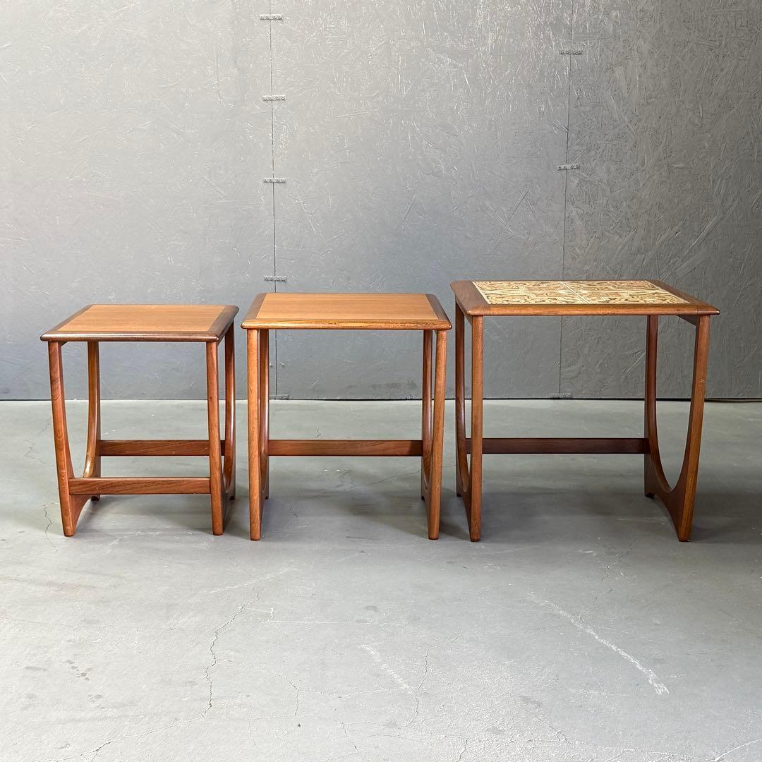 G-PLAN(ジープラン) Astro タイルトップ ネストテーブル (501)