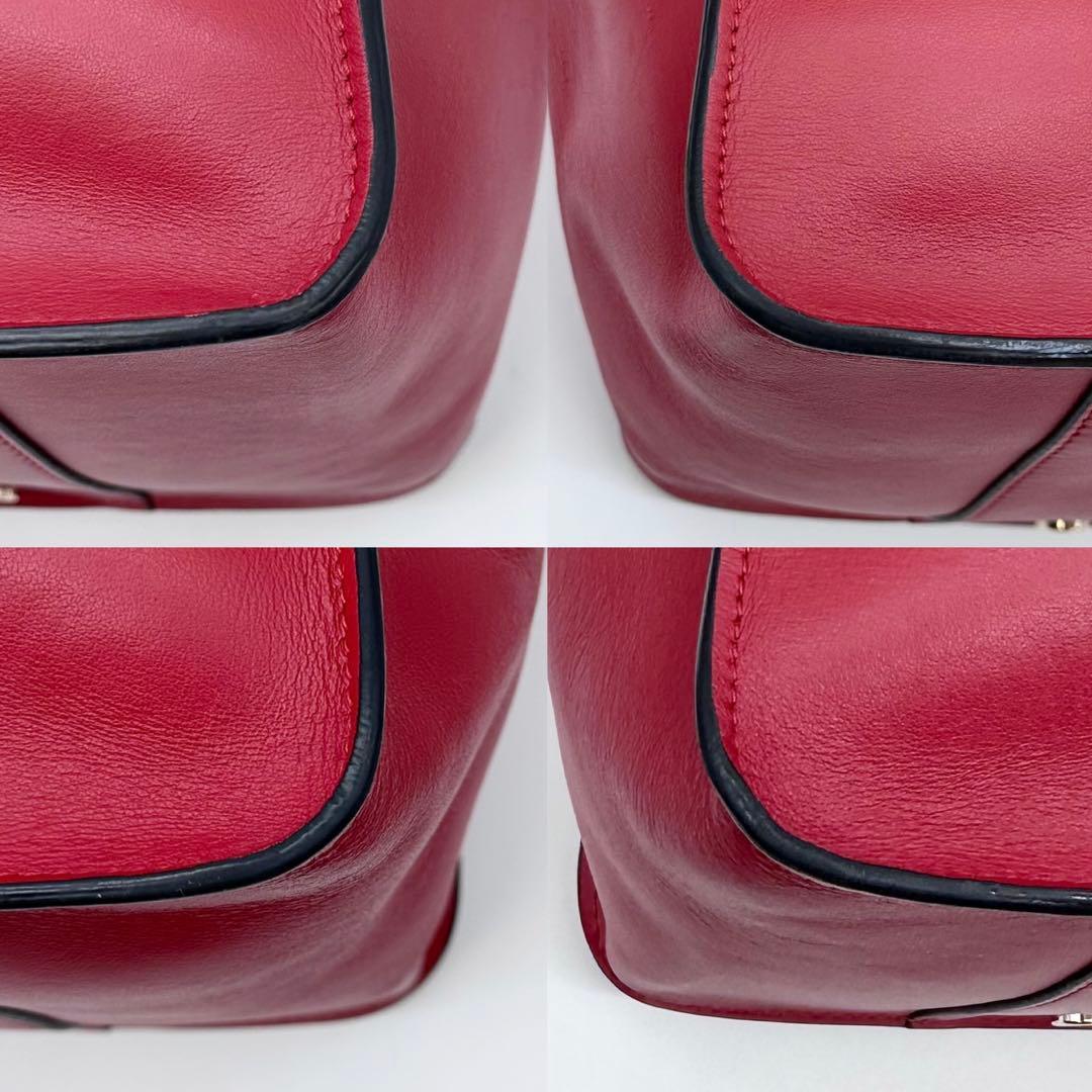 使用僅か✨スマイソン Hero レザー トートバッグ サイズ2way A4◎