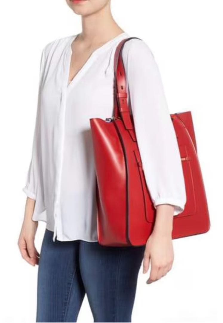 使用僅か✨スマイソン Hero レザー トートバッグ サイズ2way A4◎