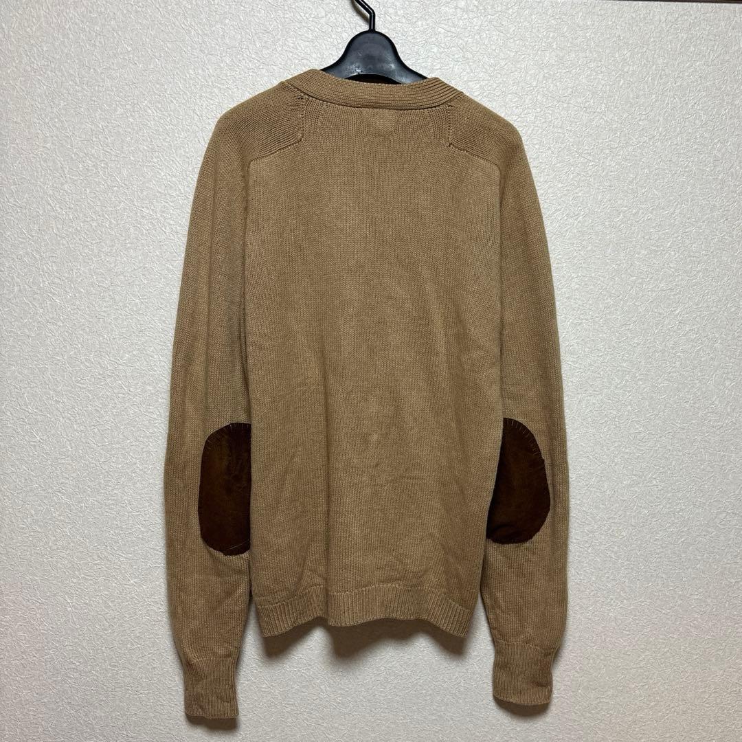 60s alan paine アランペイン カーディガン ブラウン　古着