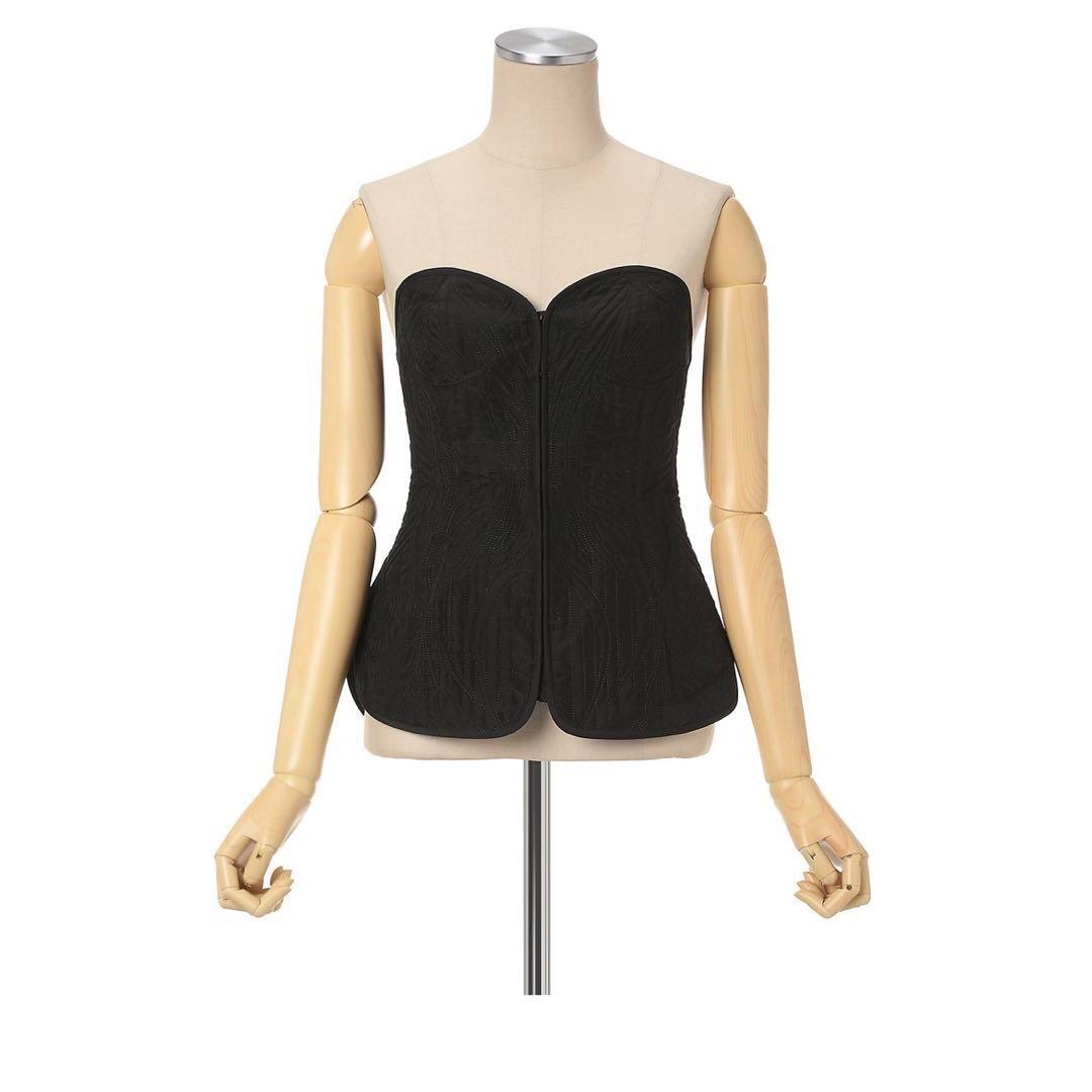 Mame Kurogouchi ビスチェ ブラック