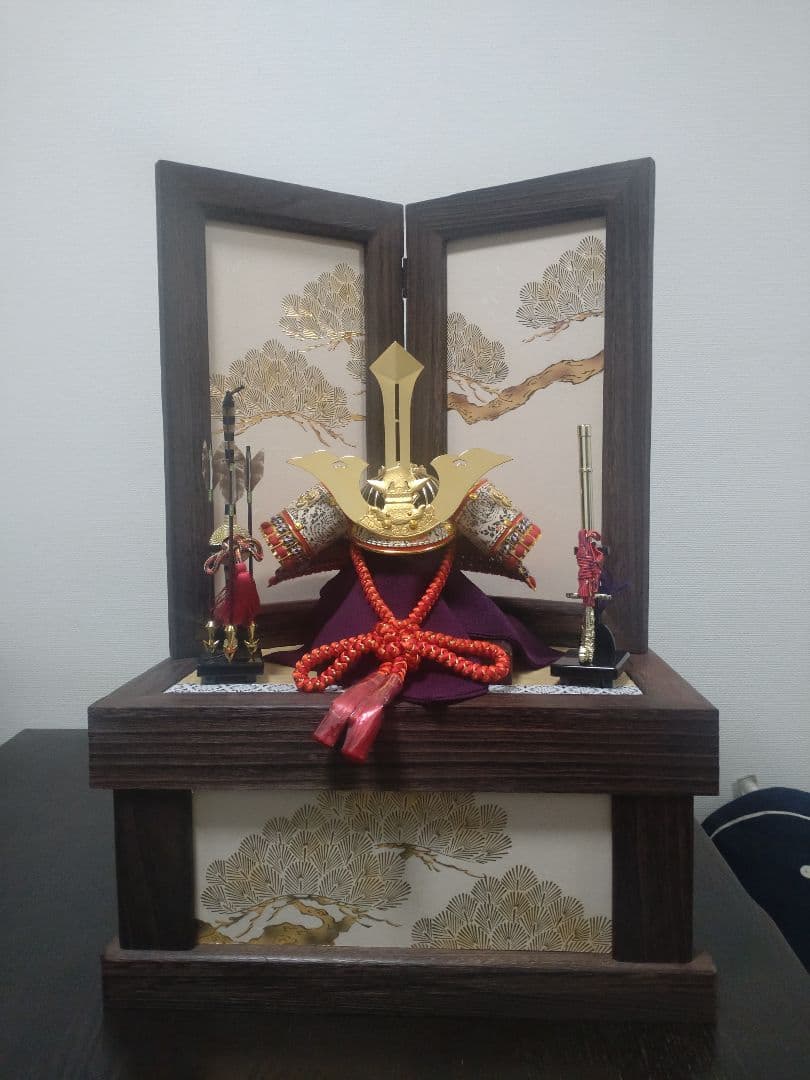 【雛蔵】兜焼桐収納セット3