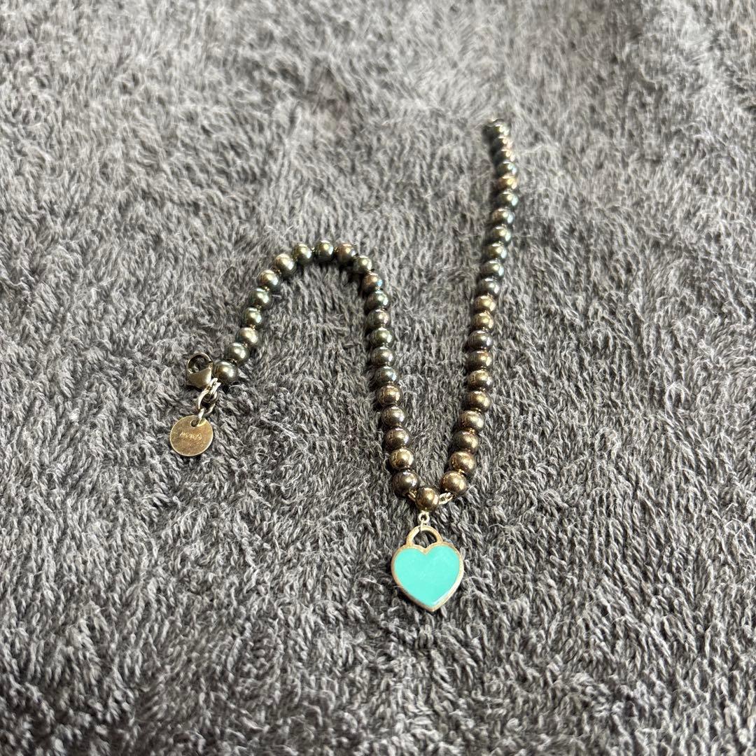 Tiffany&Co. ブルーハートタグ　ブレスレット