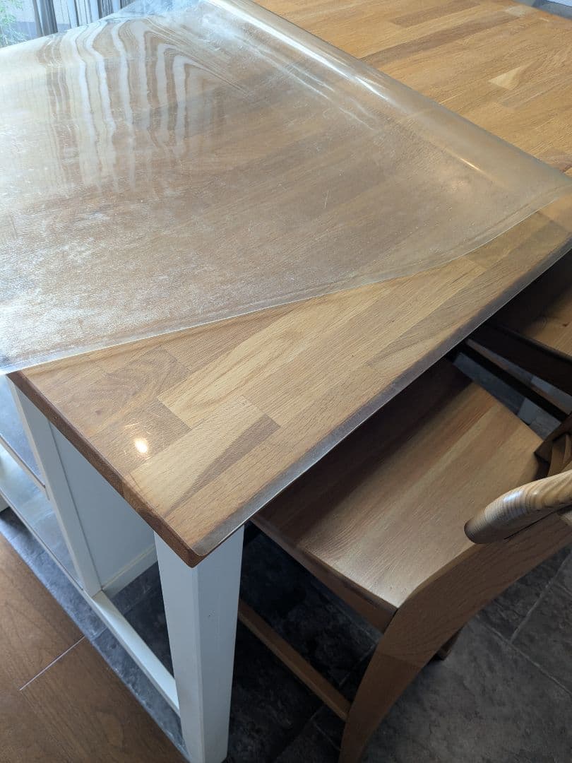 イケアIKEASTENSTORPアイランドキッチンテーブル＆椅子＋おまけ【引取