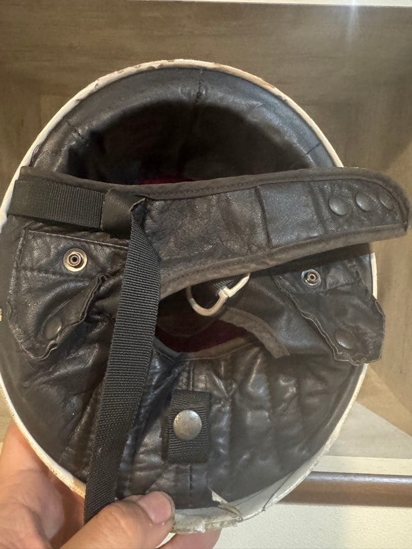 【希少】DAVIDA 半帽 半ヘル 英国製 ヘルメット