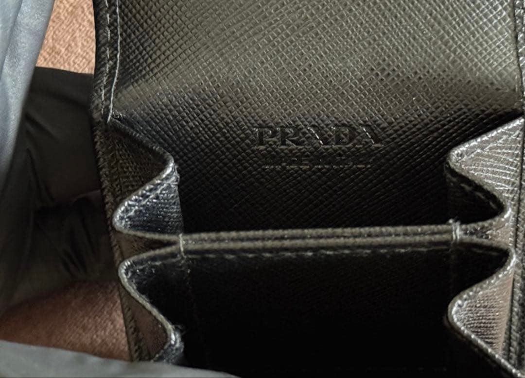 PRADA プラダケース サフィアーノトライアングル 小銭入