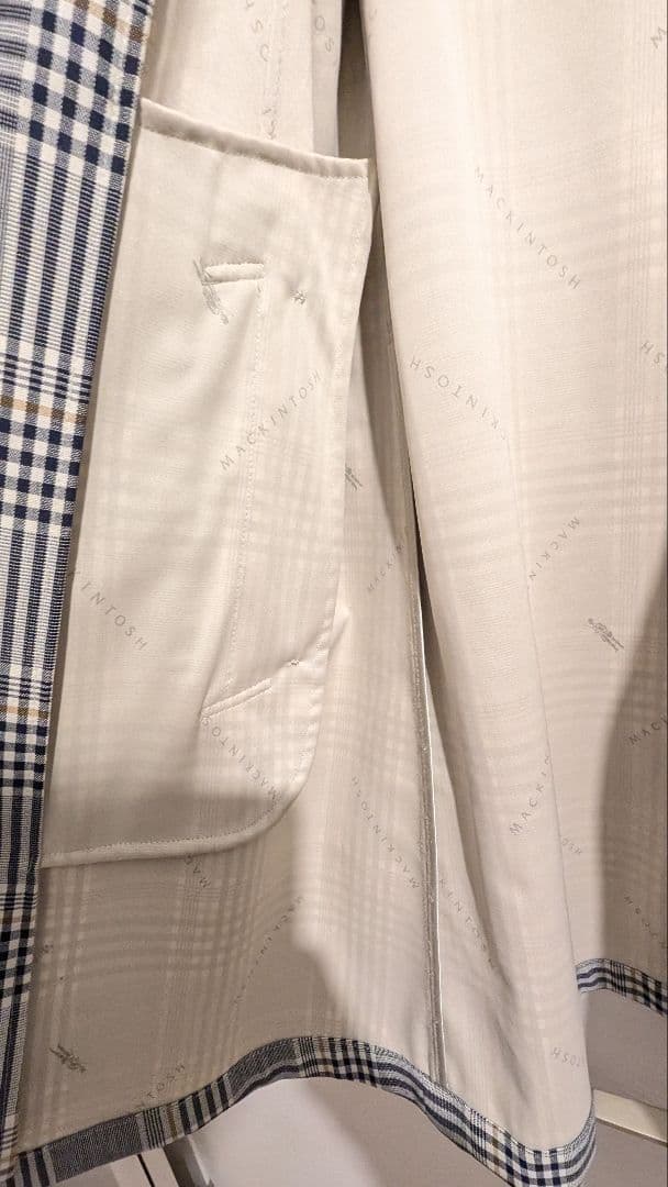 元約20万　MACKINTOSH マッキントッシュ トレンチコート ロロピアーナ