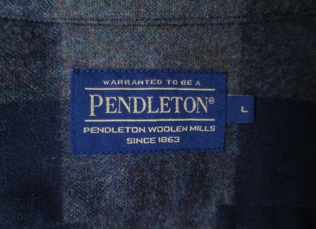 PENDLETON ウール シャツ L バッファローチェック アウトドア