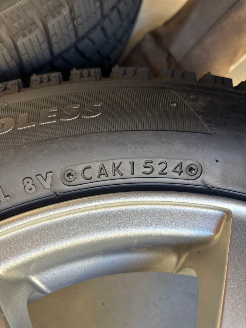 155/65R14 スタッドレスタイヤ ブリザック VRX2