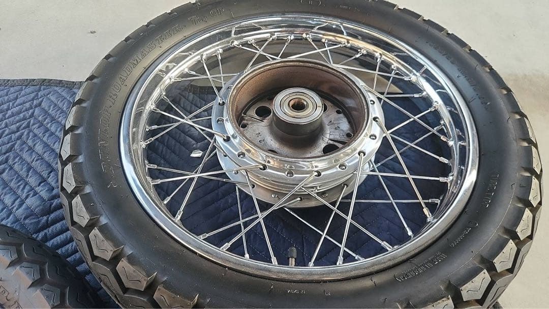 CB750FOUR K4純正前後ホイール