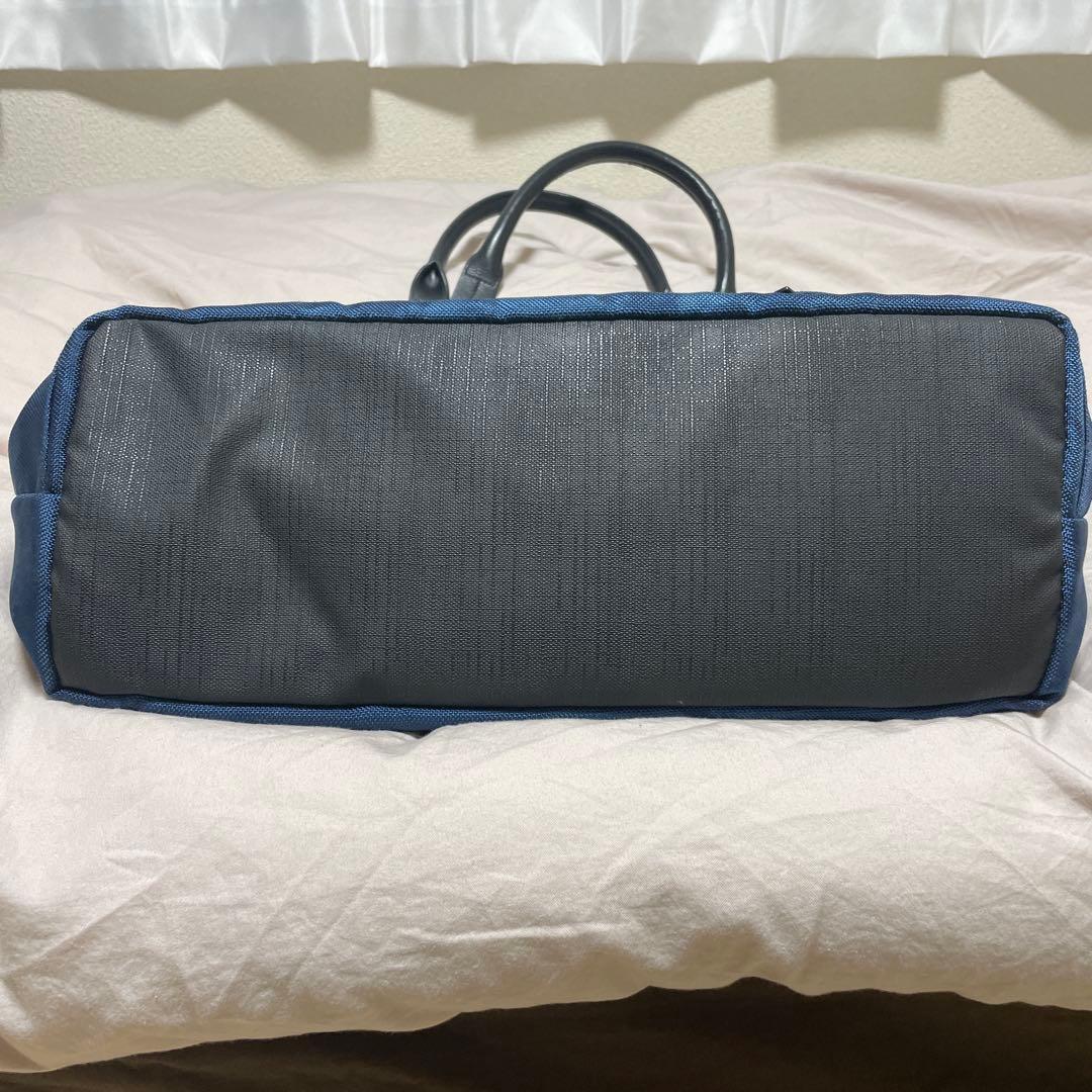 【美品】TUMI ネイビー カモフラージュ トートバッグ