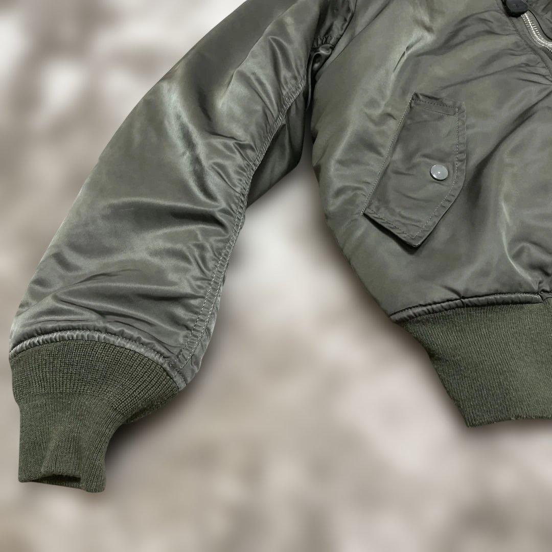 す*み様 Alpha Industries ma-1フライトジャケット セージグ