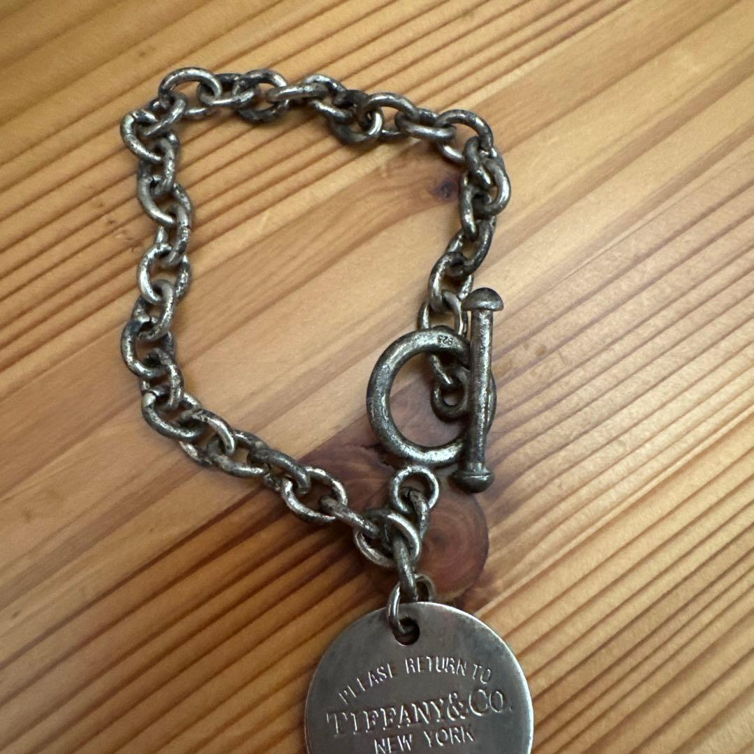 TIFFANY&Co. ティファニーリターントゥ ラウンドタグ ブレスレットSV