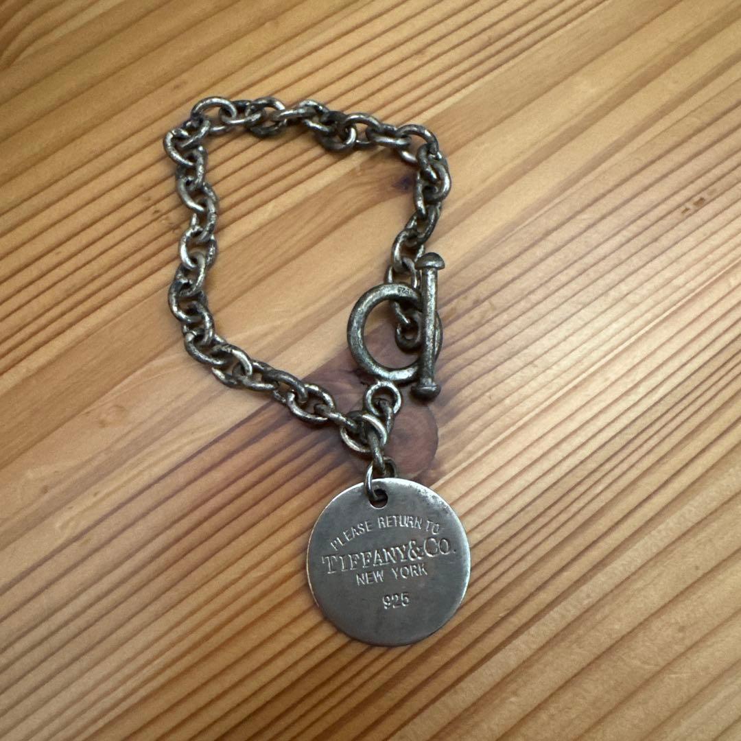 TIFFANY&Co. ティファニーリターントゥ ラウンドタグ ブレスレットSV