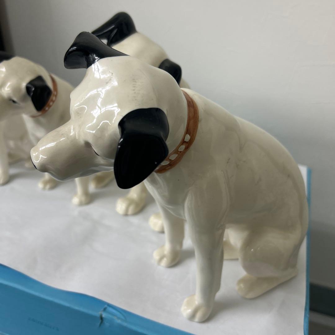 ニッパー犬　　陶器