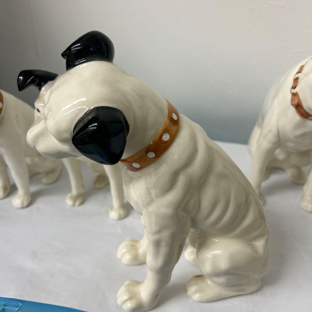 ニッパー犬　　陶器