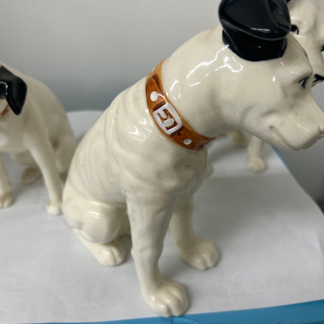 ニッパー犬　　陶器