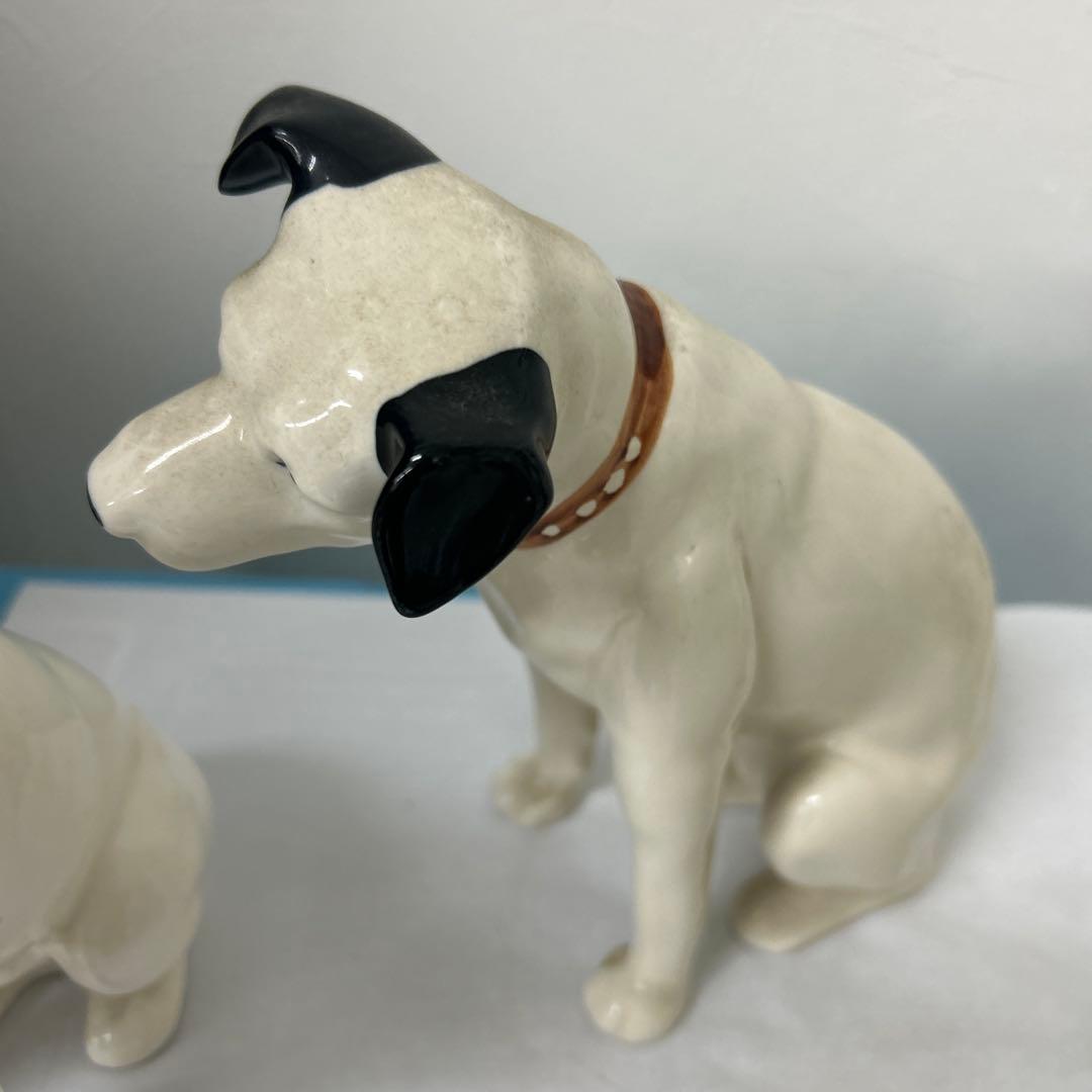ニッパー犬　　陶器