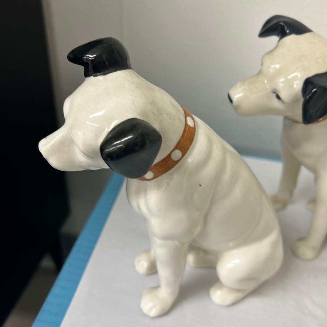 ニッパー犬　　陶器