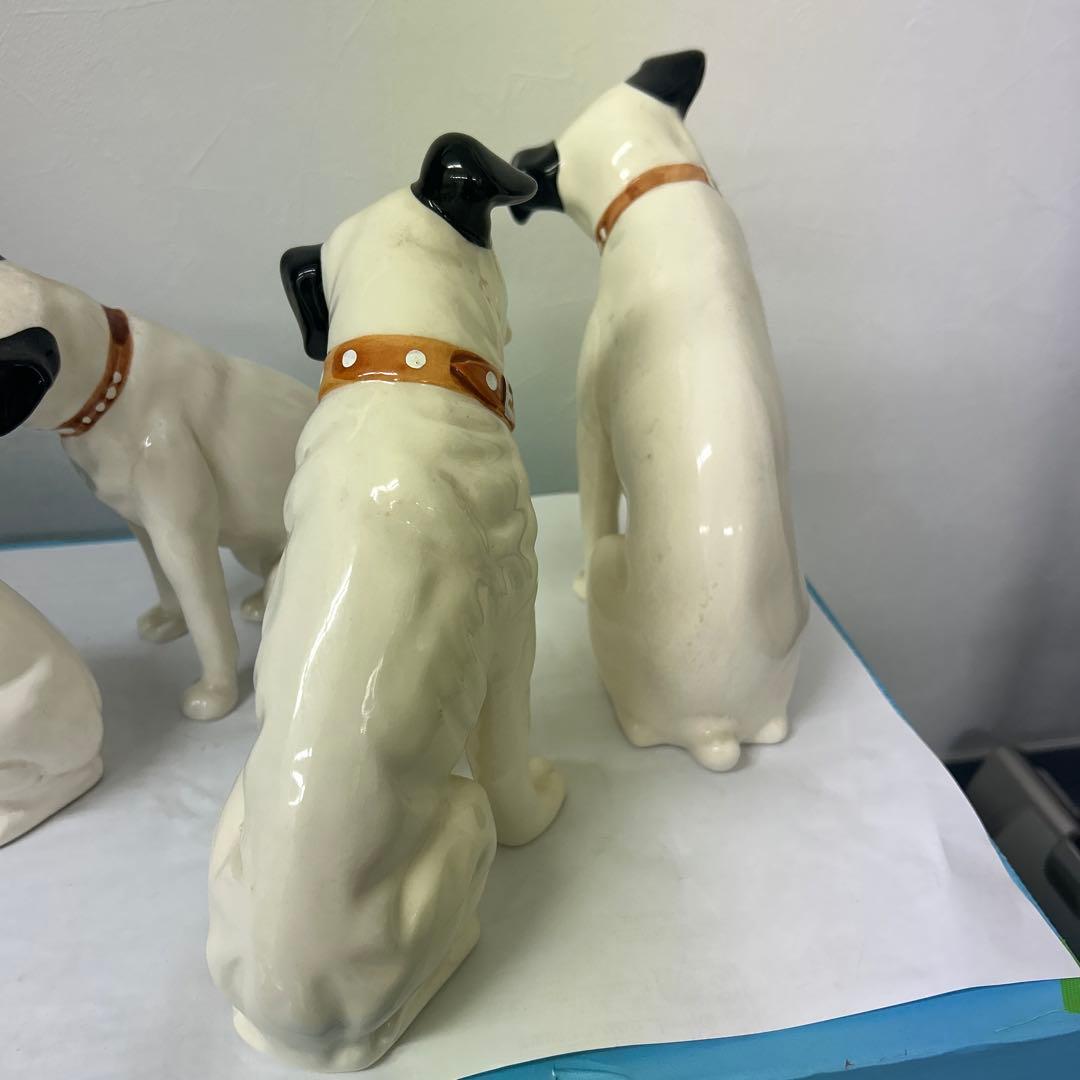 ニッパー犬　　陶器