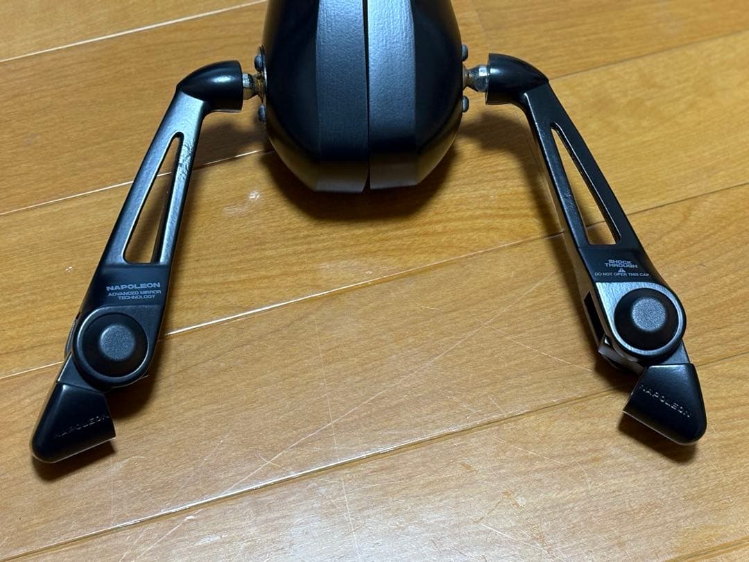 【期間限定値下げ】タナックス ミラー ナポレオン シャークミラー3 左右セット