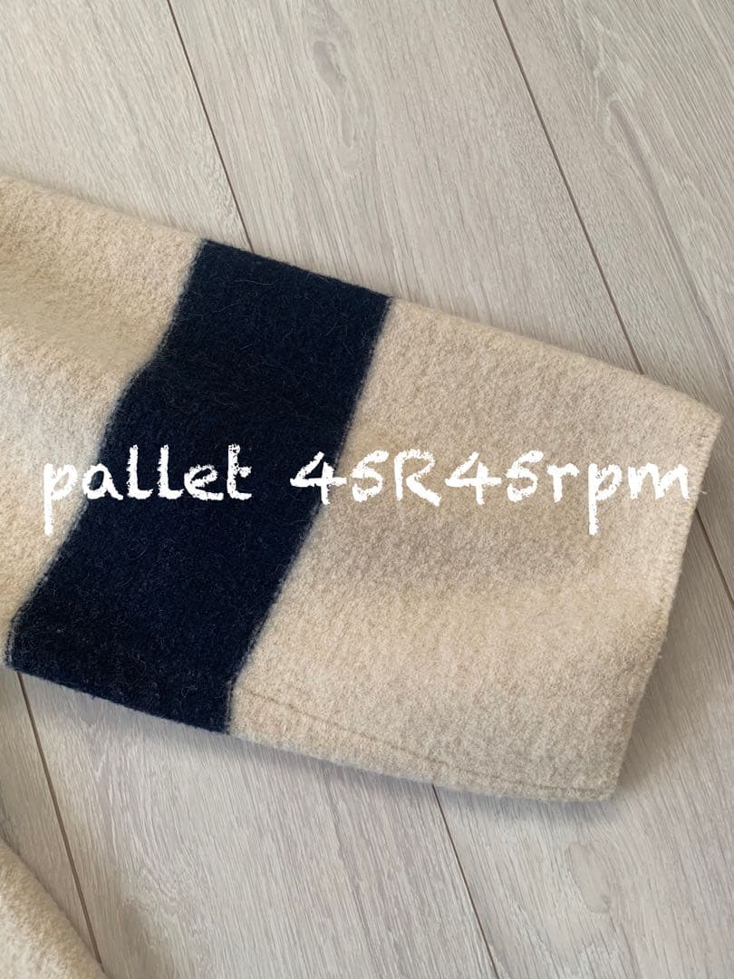 45R45rpm 縮絨のダッフルボレロ
